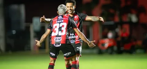 Foto: Victor Ferreira / Vitória/Erick e Matheuzinho marcaram os gols do Vitória