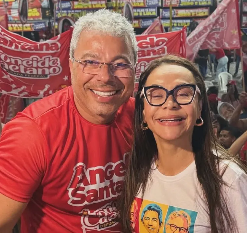 Na luta pela reeleição, Ivoneide conta com o apoio de Ângelo Santana em São Sebastião do Passé