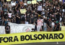 Novo ato fora Bolsonaro no dia 3