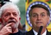 XP/Ipespe: Lula amplia vantagem sobre Bolsonaro em 2º turno e mantém crescimento