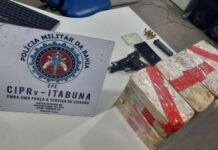 Casal tenta fugir da polícia e é preso com 16 kg de cocaína