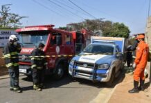 Uma mãe e um filho morreram após a casa onde moravam pegar fogo