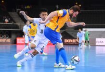 Brasil enfrenta a Argentina por uma vaga na copa do Mundo de Futsal