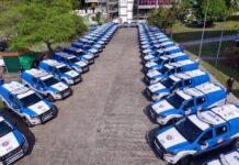 Governo entrega mais 49 viaturas para a PM e anuncia a convocação de 1,7 mil policiais militares