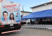 Bira do Sindticcc comemora a ida do SAC Móvel para Camaçari