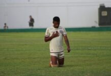 Ruan Levine paga promessa ao volta a marcar após dois anos