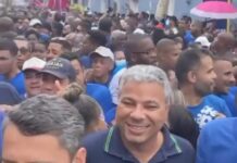 Ângelo Santana esteve presente no Cortejo do 2 de Julho