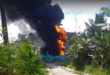 Explosão em empresa causa incêndio e deixa feridos em Candeias