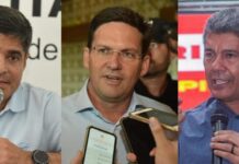 ACM Neto lidera pesquisa com 54%, seguido por Jerônimo com 16% e Roma com 8%