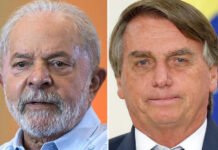 Genial/Quaest: Lula tem 44% das intenções de voto e Bolsonaro 32%