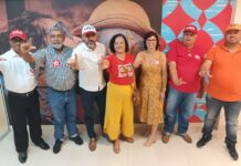Centrais sindicais reafirmam apoio “incondicional” a Jerônimo e a Lula