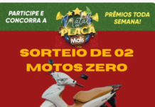 Mais Santana larga na frente e vai sortear motos e muitos outros prêmios