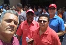 SITICCAN participa de ato contra a paralisação das atividades da Petrobras na Bahia