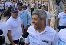 Jerônimo diz que ampliou efetivo policial para prevenir atos antidemocráticos na Bahia