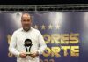 Sudesb premia a ‘taquista’ sebastianense na festa dos Melhores do Esporte da Bahia em 2022