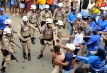 Denúncias de abuso de poder e agressão envolvendo policiais militares contra foliões durante a Micareta de Feira de Santana