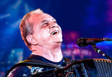 Geraldo Azevedo, Estakazero, Flávio José e Elba Ramalho no Palco TVE de maio