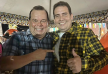 Com a presença de Rivelino da Facilites, Caetano e Ivoneide recebem autoridades e amigos em Forró da Colina