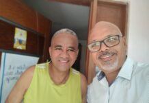 Dudu Popular visita o amigo e correligionário Bobó