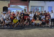 Torcida do Vitória comemora título brasileiro em São Sebastião do Passé