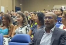 Bebeto Galvão participa da posse de reitor e vice da UESC