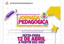 É inacreditável, mas ainda vai ter Jornada Pedagógica em São Sebastião do Passé