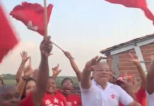 Candidato Ângelo Santana inicia caminhada em São Sebastião do Passé