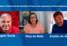 Candidatos a Prefeitura de São Sebastião do Passé serão sabatinados na Rádio Independente FM