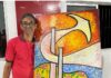 Artista plástico Jocimar Santos expõe na Casa da Cultura