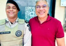 Ângelo Santana parabeniza Polícia Militar da Bahia pelos 200 anos