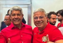 Ângelo Santana comemora os 61% de aprovação do governador Jerônimo Rodrigues (PT)