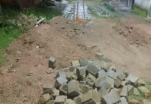 Nei de Aleixo protesta contra buraqueira na Jangada