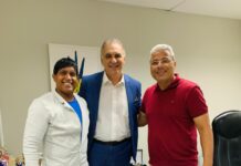 Ângelo felicita Pelegrino pela eleição de vice-presidente do TCM