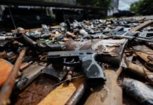 Forças da Segurança aumentam em 18% o número de armas apreendidas no 1° semestre