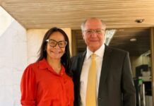 Ivoneide Caetano discute com Alckmin solução para os trabalhadores da Caraíba