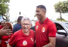 Caetano comemora eleição de Kaique Ara para presidente do PT de Camaçari