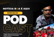 Cátia Garcez é a entrevistada do podcat Notícia Boa é Aqui, desta quinta-feira (21)