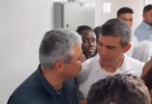 Ângelo Santana participa da inauguração da unidade de Segurança Pública de São Sebastião do Passé