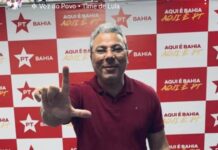 Posse de Tássio Brito contou com a participação de Ângelo Santana