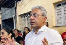 Ângelo Santana participa do encerramento de novenário