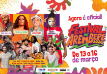 Camaçari anuncia atrações do Festival de Arembepe 2026