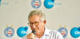 CT do Bahia em Camaçari coloca município na 1ª divisão do futebol brasileiro, afirma Luiz Caetano